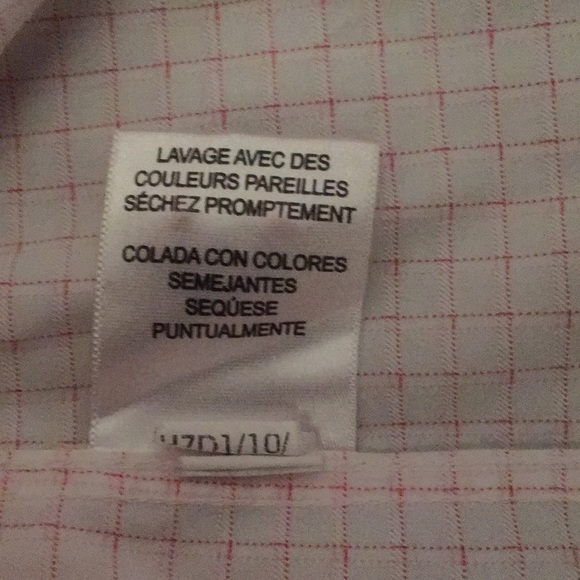 Tommy Bahama size 17 washable cotton shirt - Picture 7 of 7